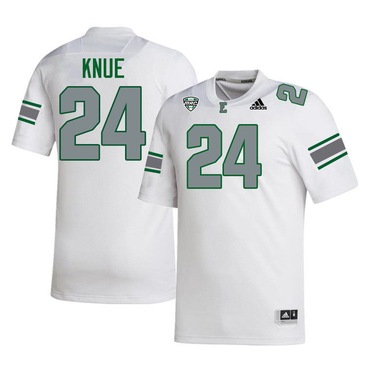 Tanner Knue Eastern Michigan Jersey,Eastern Michigan University Eagles Football Jersey-White